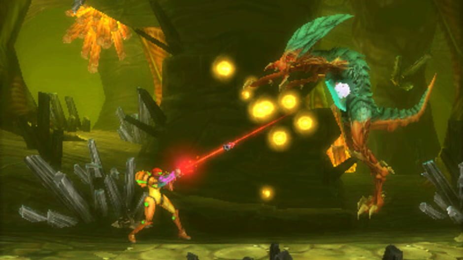 Metroids evolve over Samus' journey, providing new and greater challenges.