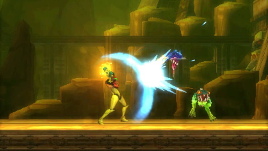 Samus' new counter attack grants her a new level of physicality.