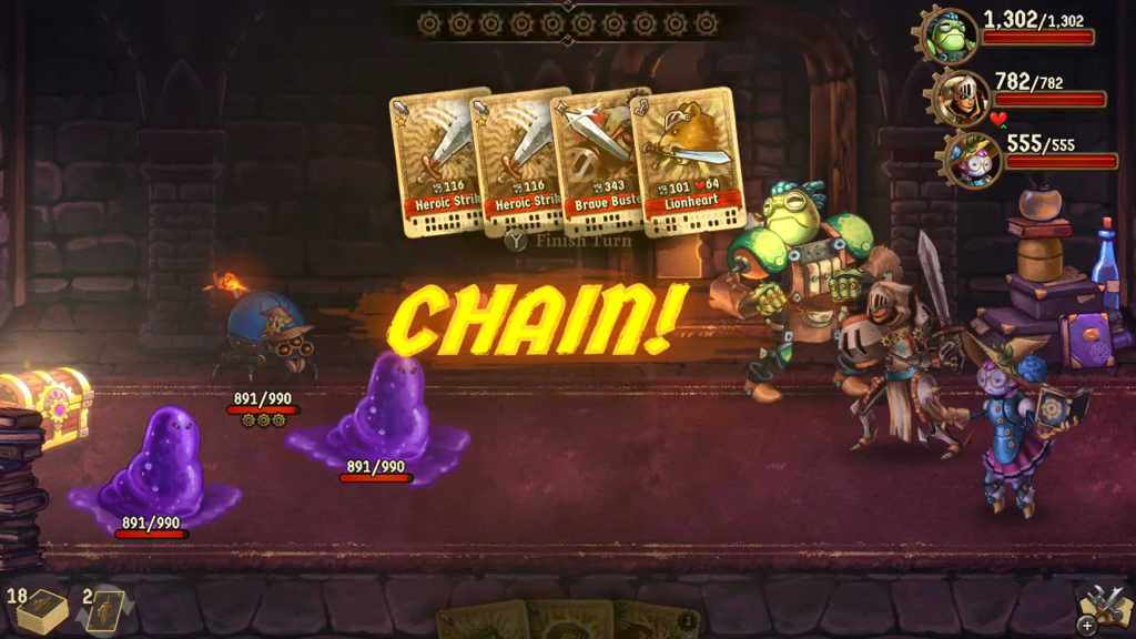 SteamWorld Quest: Hand of Gilgamech Review - Streamlined Strategic  Deck-building - Game Informer